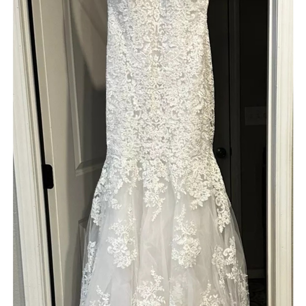 Mori Lee Elegant White Wedding Dress